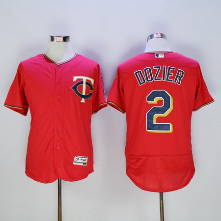 Brian Dozier Minnesota Twins red jersey