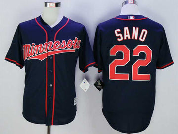Miguel Sano Minnesota Twins blue jersey