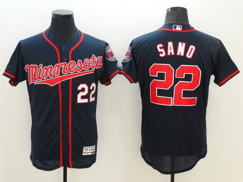 Miguel Sano Minnesota Twins navy jersey