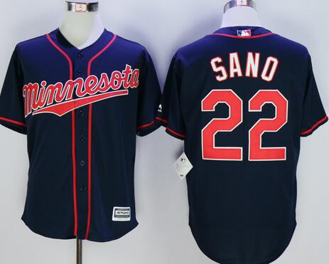 Miguel Sano Minnesota Twins navy jersey