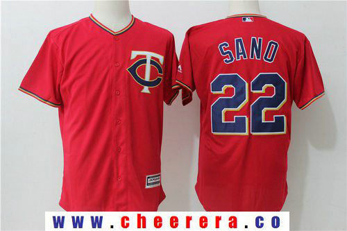 Miguel Sano Minnesota Twins red Alternate jersey