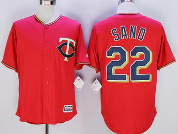 Miguel Sano Minnesota Twins red jersey