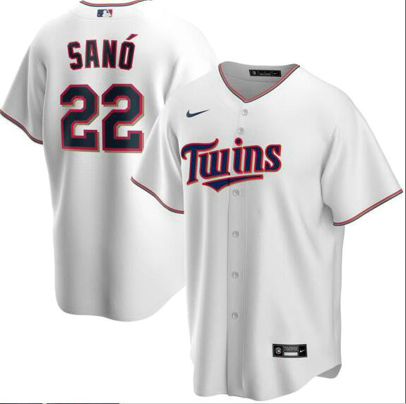 Miguel Sano Minnesota Twins white jersey