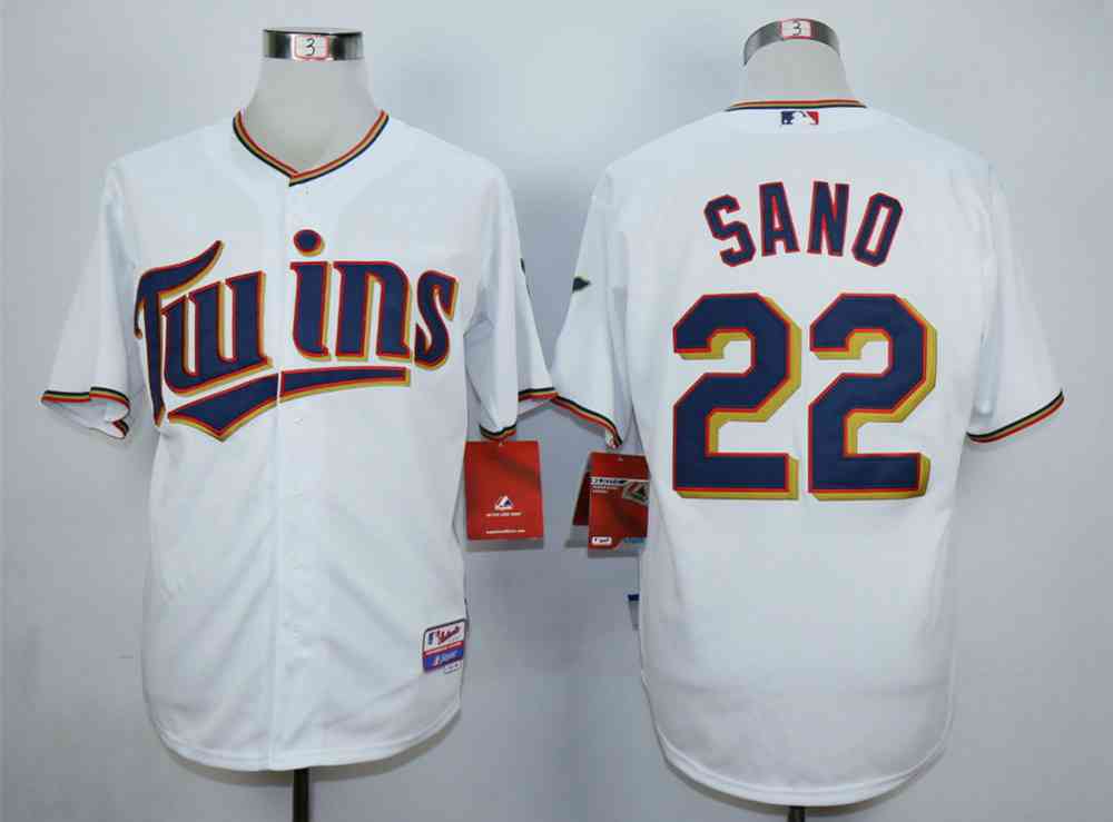 Miguel Sano Minnesota Twins white jersey