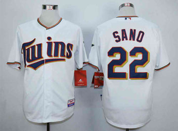 Miguel Sano Minnesota Twins white jersey