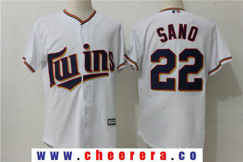 Miguel Sano Minnesota Twins white Home jersey