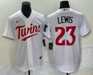 Royce Lewis Minnesota Twins white jersey