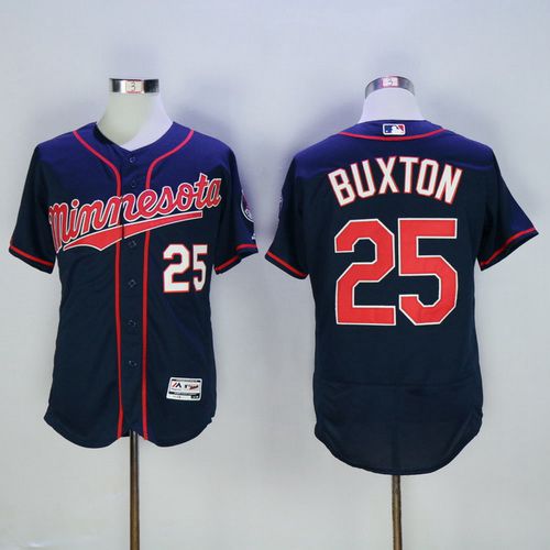 Byron Buxton Minnesota Twins navy jersey