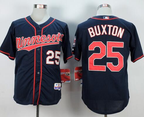 Byron Buxton Minnesota Twins navy jersey