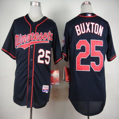Byron Buxton New Minnesota Twins navy jersey