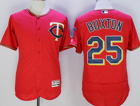 Byron Buxton Minnesota Twins red jersey
