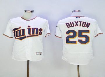 Byron Buxton Minnesota Twins white jersey