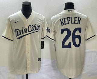 Max Kepler Minnesota Twins cream City Connect jersey