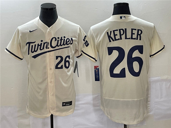 Max Kepler Minnesota Twins cream jersey