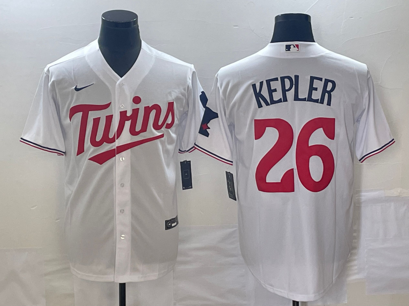 Max Kepler Minnesota Twins white jersey