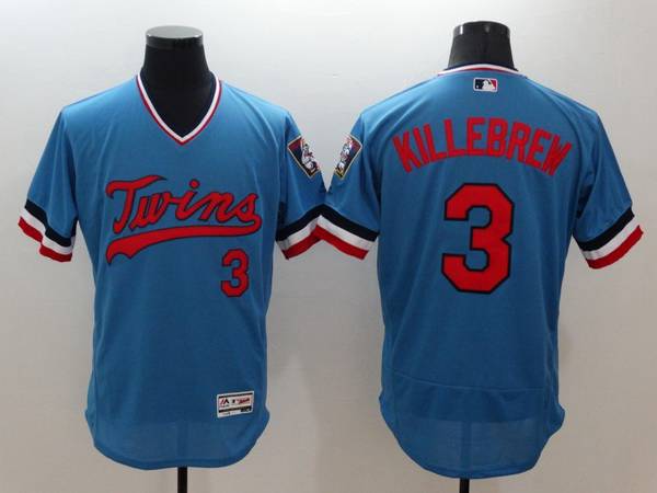 Harmon Killebrew Minnesota Twins blue jersey