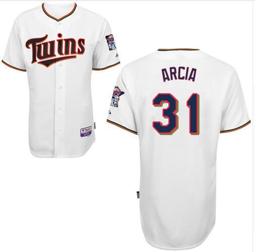 Oswaldo Arcia Minnesota Twins white Home jersey