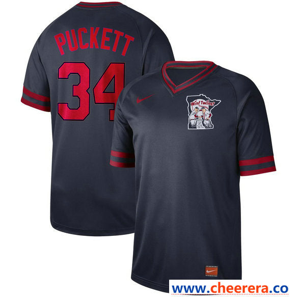 Kirby Puckett Minnesota Twins navy Legend jersey