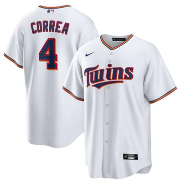 Carlos Correa Minnesota Twins white jersey