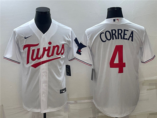 Carlos Correa Minnesota Twins white jersey