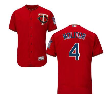 Paul Molitor Minnesota Twins red jersey