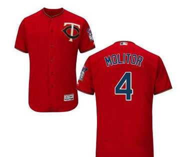 Paul Molitor Minnesota Twins red jersey