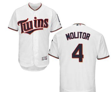 Paul Molitor Minnesota Twins white jersey