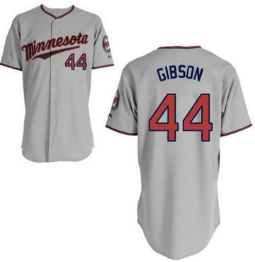 Kyle Gibson Minnesota Twins gray Road jersey