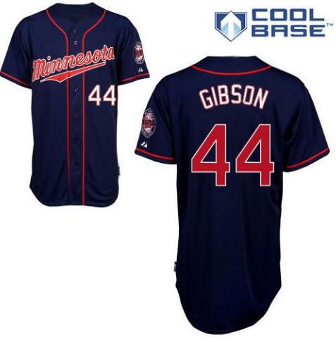 Kyle Gibson Minnesota Twins navy jersey