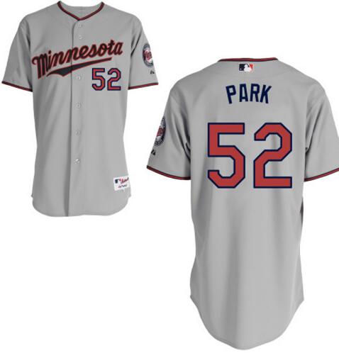 Byung-Ho Park Minnesota Twins gray Road jersey