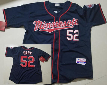 Byung-Ho Park Minnesota Twins navy jersey