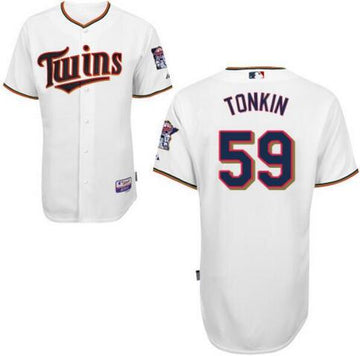 Michael Tonkin Minnesota Twins white Home jersey