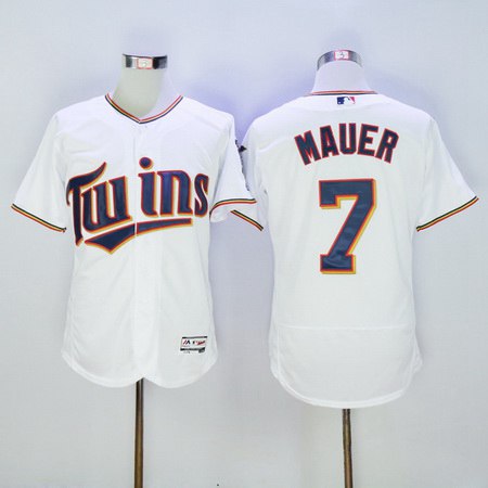 Joe Mauer Minnesota Twins white jersey