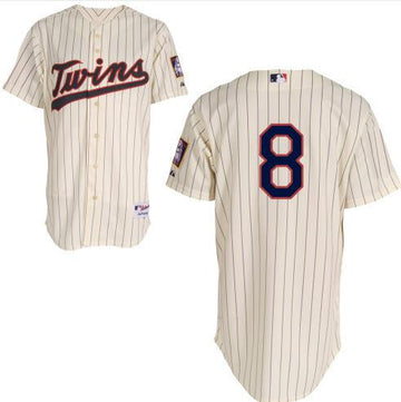 Kurt Suzuki Minnesota Twins cream jersey