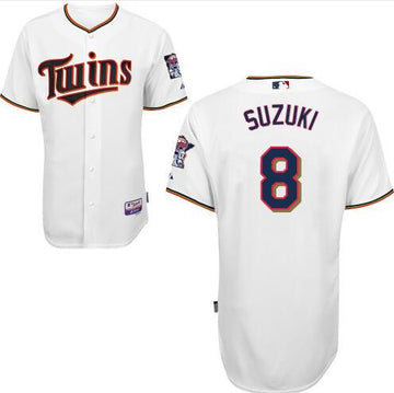Kurt Suzuki Minnesota Twins white Home jersey