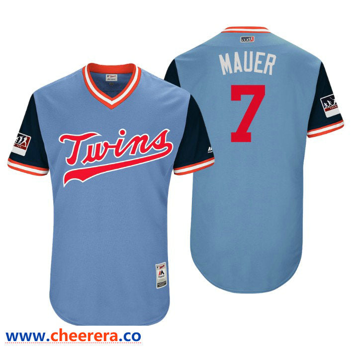 Minnesota Twins blue Authentic jersey