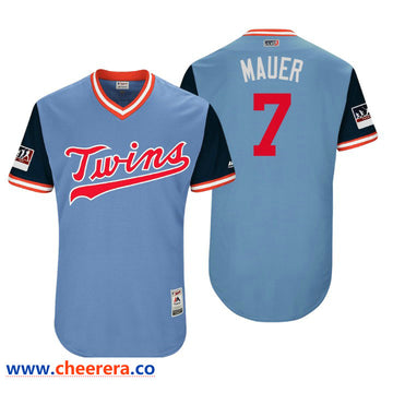 Minnesota Twins blue Authentic jersey