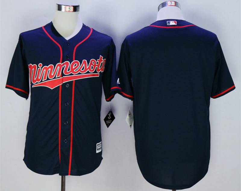 Custom Minnesota Twins blue jersey