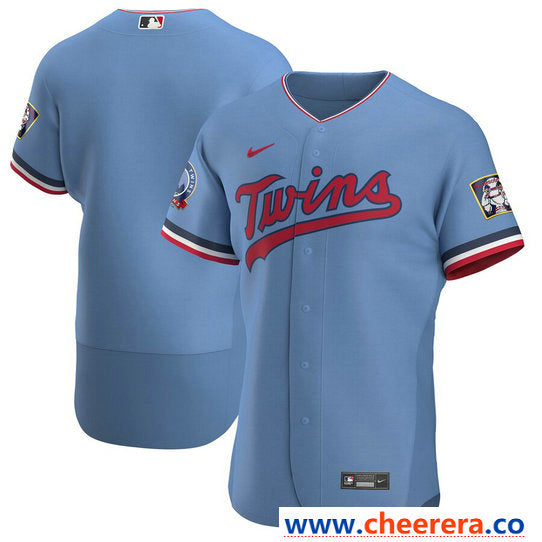 Custom Minnesota Twins red jersey