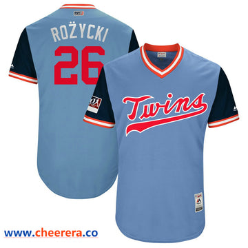 Max Kepler Rozycki Majestic Minnesota Twins blue-navy Authentic jersey