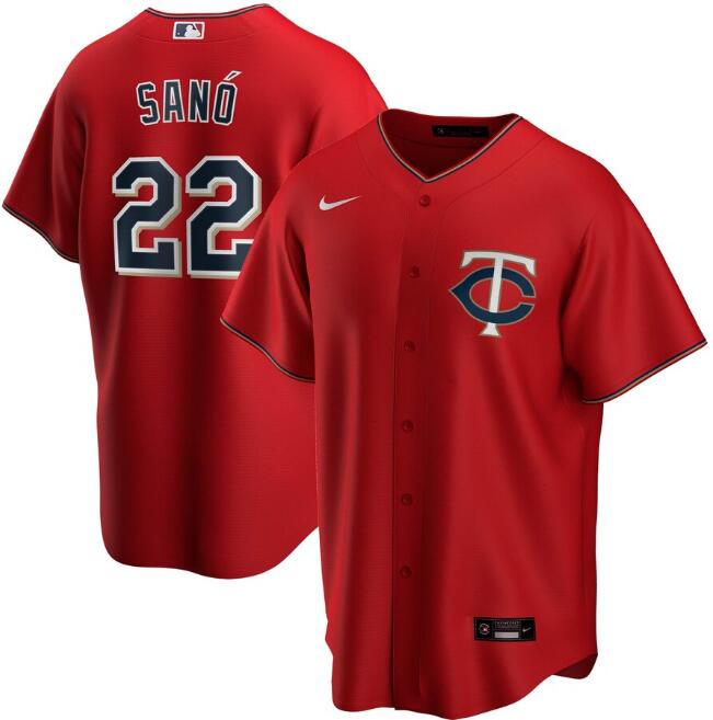 Minnesota Twins red jersey