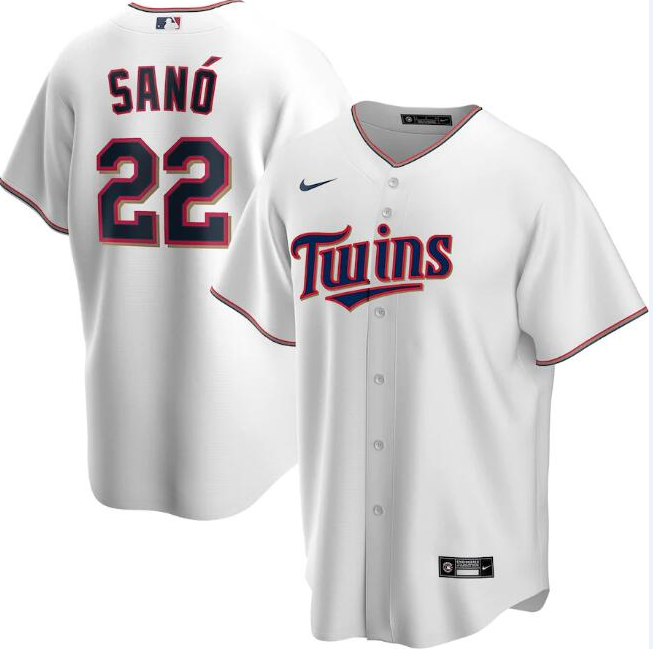 Minnesota Twins white jersey