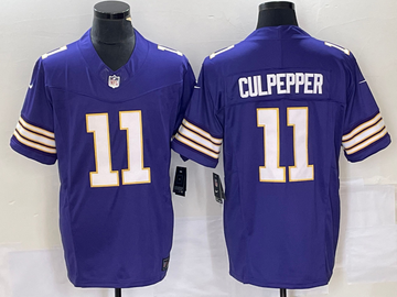 Daunte Culpepper Minnesota Vikings purple FUSE jersey