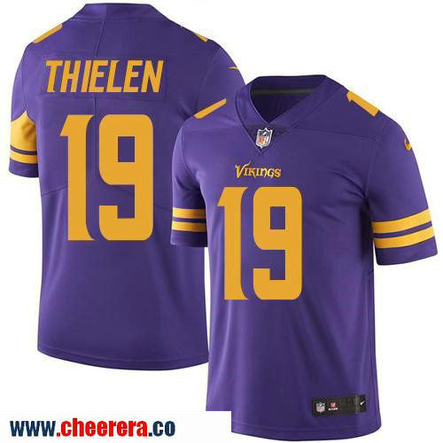 Adam Thielen Minnesota Vikings purple Color Rush jersey
