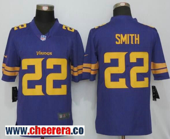 Harrison Smith Minnesota Vikings purple Color Rush jersey