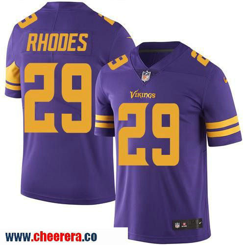 Xavier Rhodes Minnesota Vikings purple Color Rush jersey