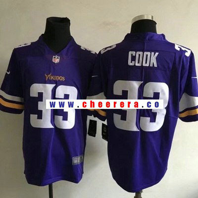 Dalvin Cook Minnesota Vikings purple Vapor jersey