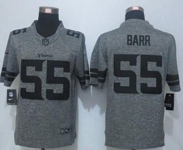 Anthony Barr Nike Minnesota Vikings gray Limited jersey