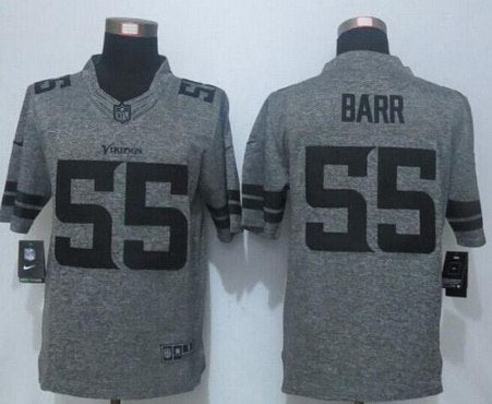 Anthony Barr Nike Minnesota Vikings gray Limited jersey