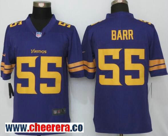 Anthony Barr Minnesota Vikings purple Color Rush jersey